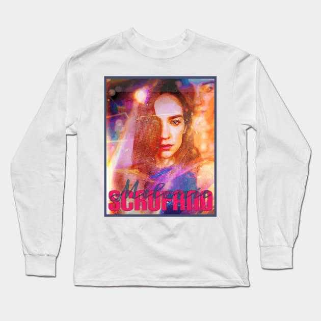 A Melanie Srofano Stare Long Sleeve T-Shirt by NotMeMyPanic